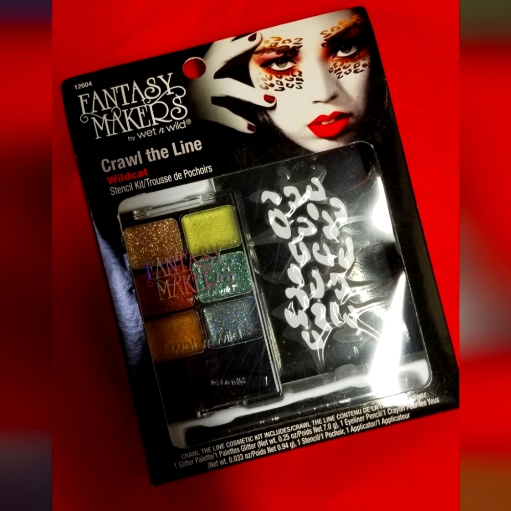NWT Wet N Wild Fantasy Makers stencil makeup kit- Wildcat